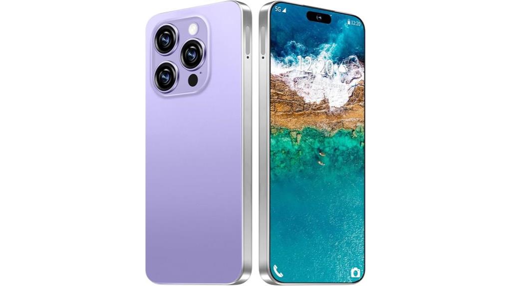 unlocked smartphone with storage