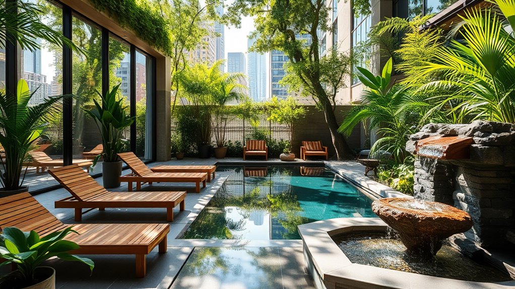 urban spa green integration