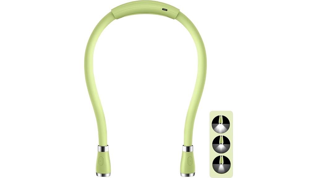 usb c rechargeable neck lamp