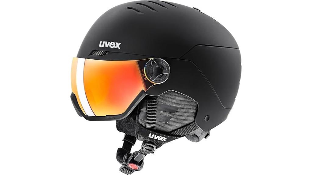 uvex ski helmet visor