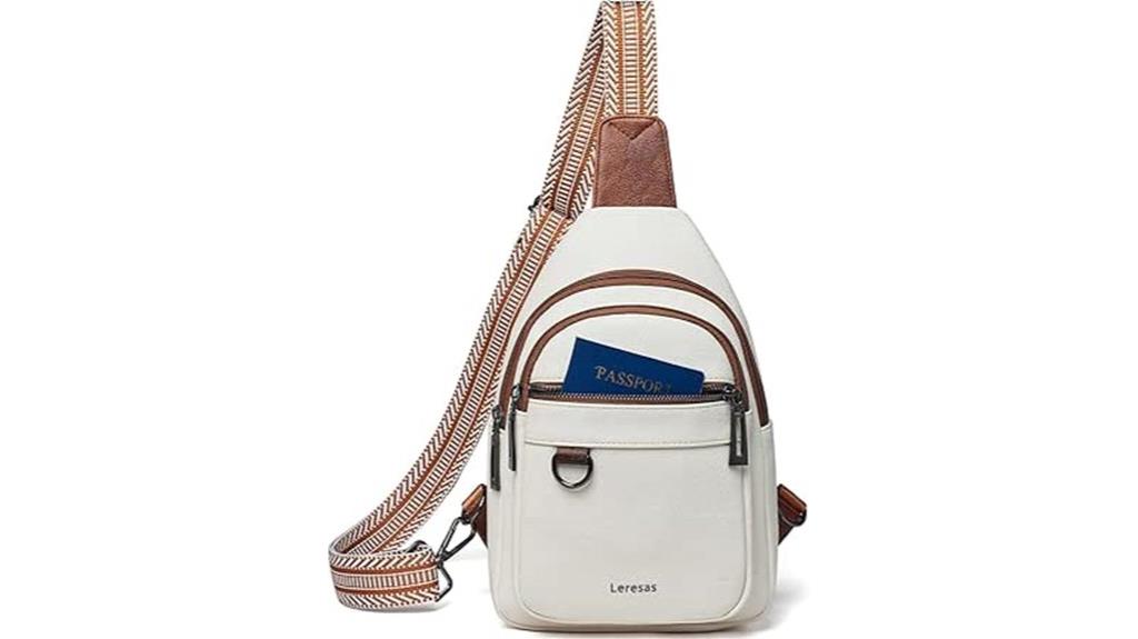 vegan leather crossbody bag