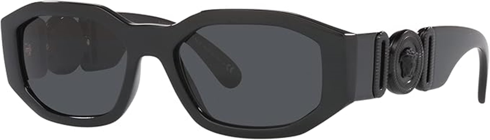 versace black frame sunglasses