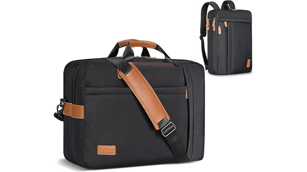 versatile laptop bag design