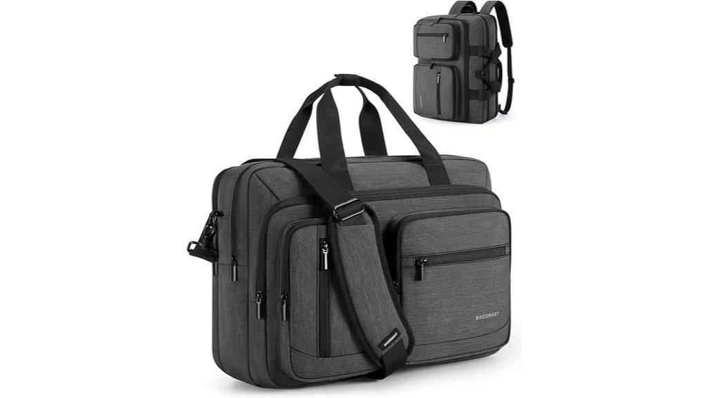 versatile laptop bag design