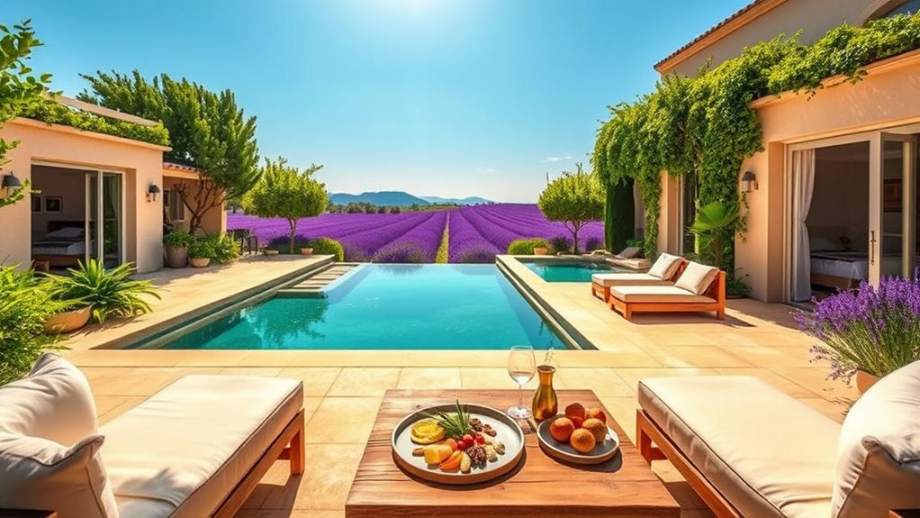 villa suites with pools