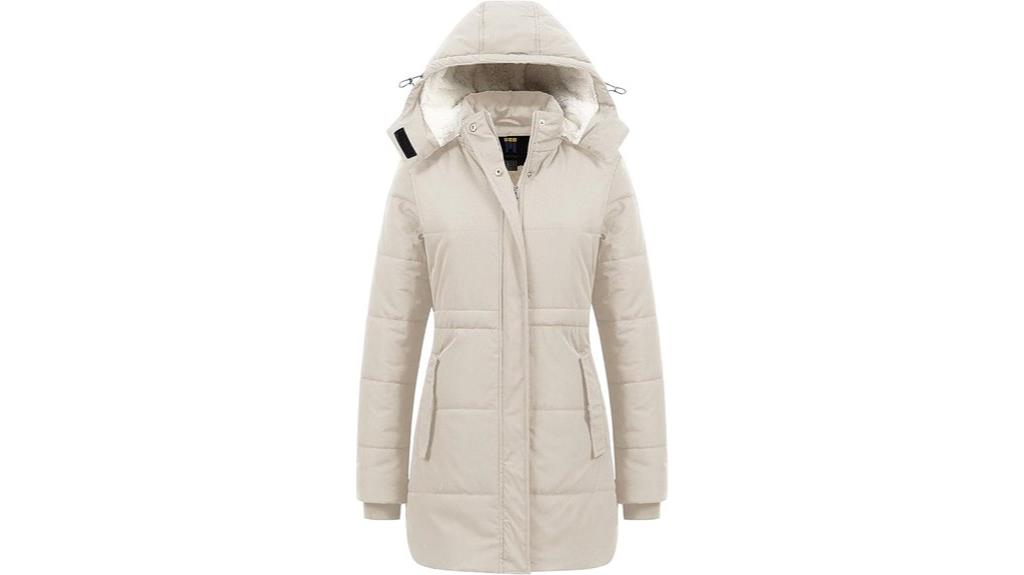 warm thick winter coat