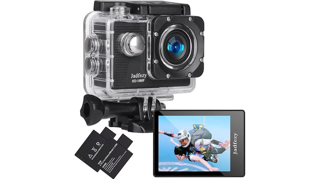 waterproof 1080p action camera