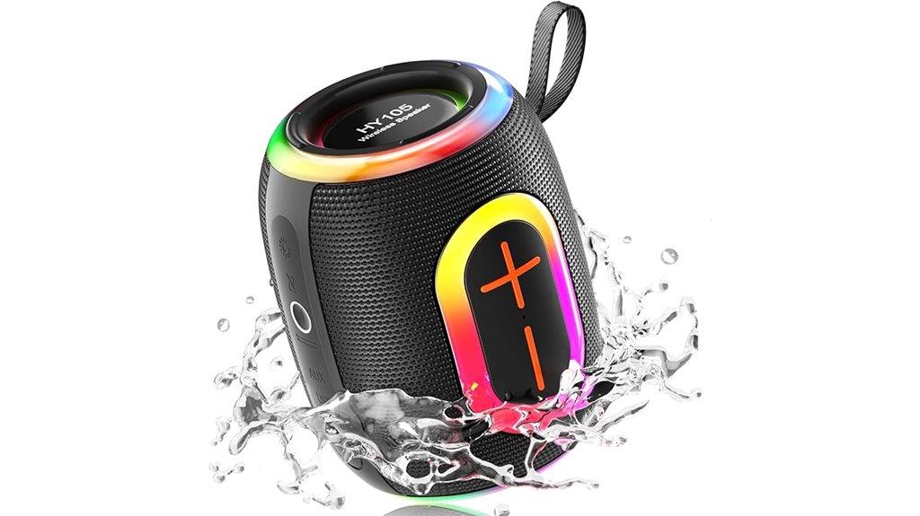 waterproof bluetooth stereo speaker