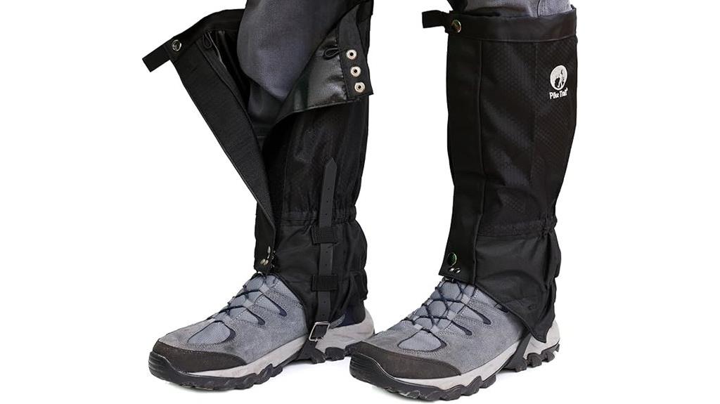 waterproof hiking leg gaiters