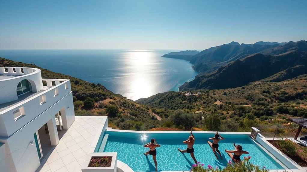 wellness escape in greece