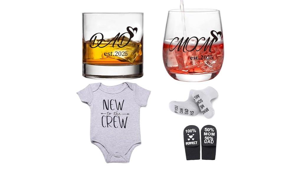 whiskey glass set gift