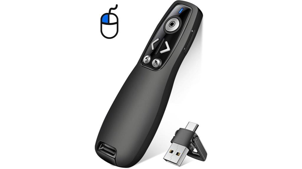 wireless presentation remote control