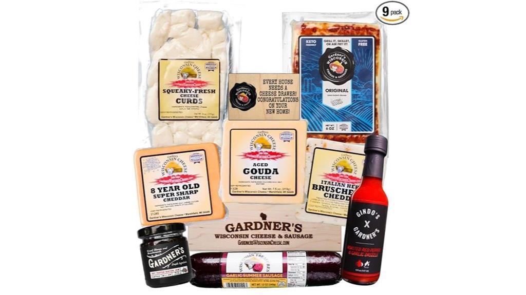 wisconsin cheese housewarming gift