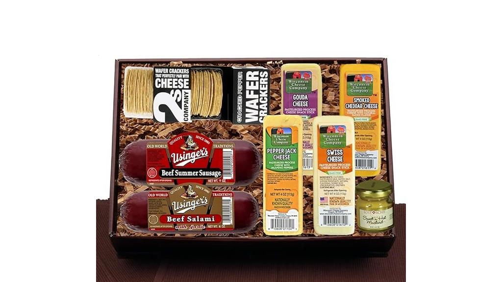 wisconsin meat and cheese box