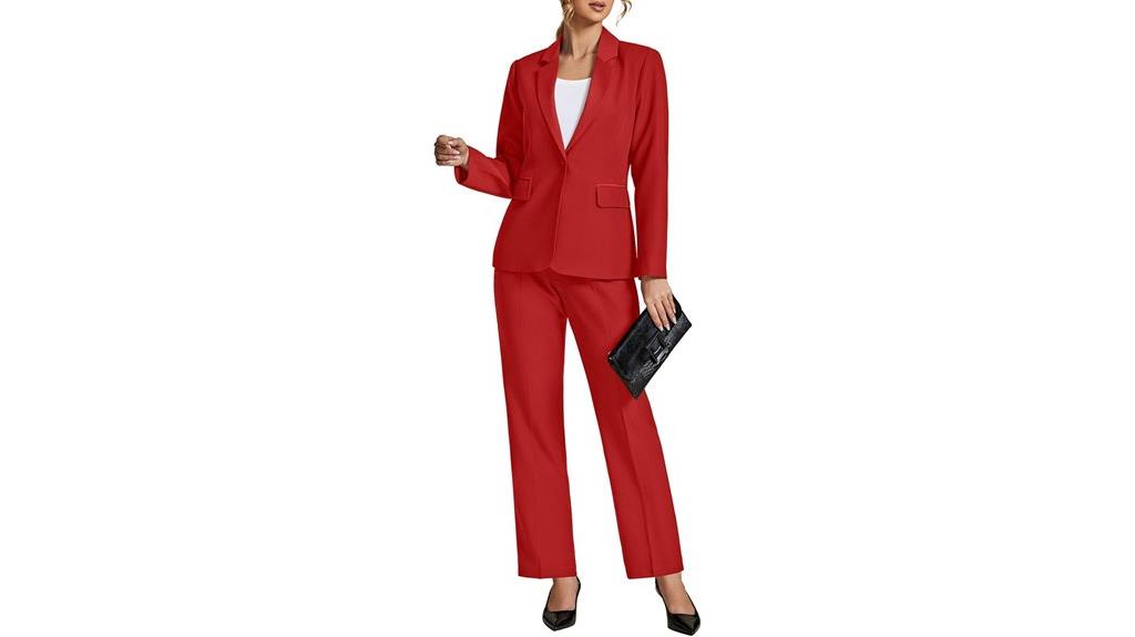 women s blazer pants set
