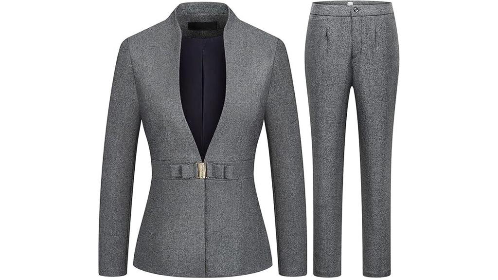 women s slim fit suit