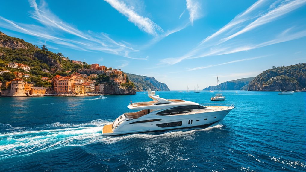 yacht charter travel hotspots