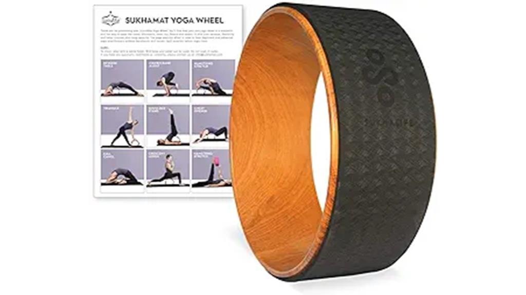 yoga wheel for advanced poses