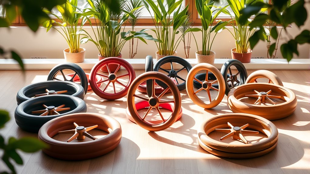 yoga wheels for flexibility