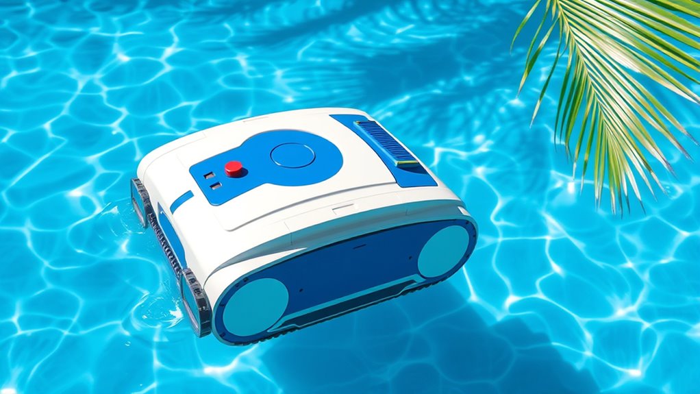 adjust pool cleaning settings