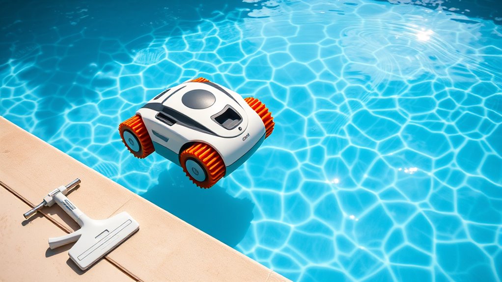 automated efficient pool cleaning