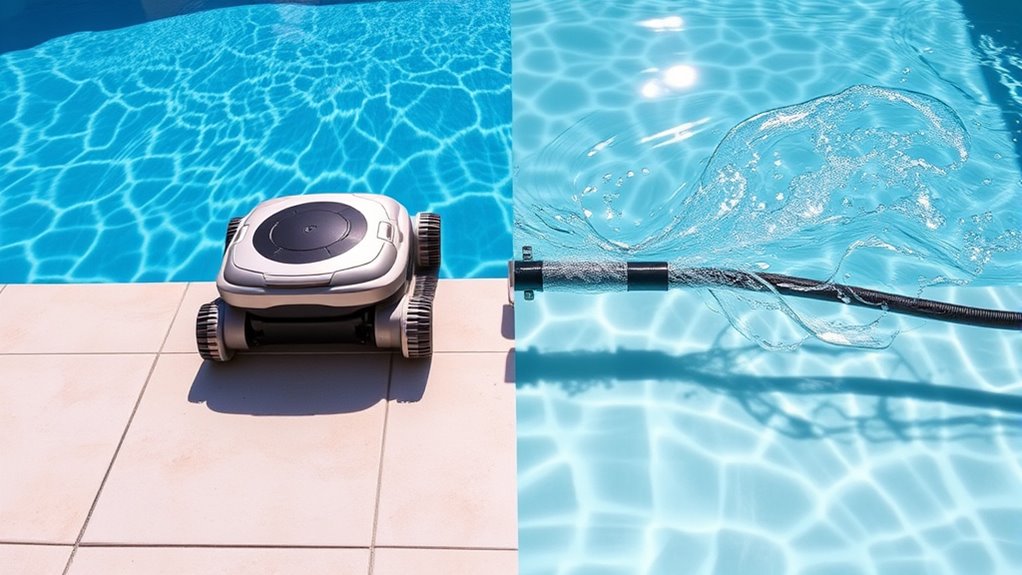 automated low maintenance cleaning