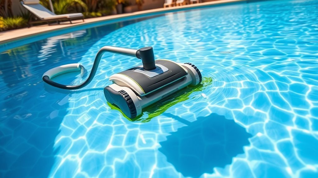 automatic cleaner and water balance