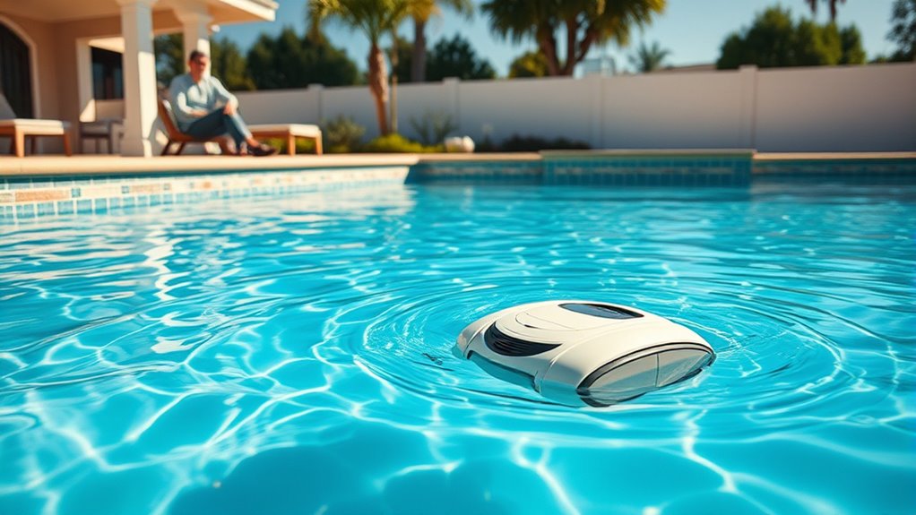 automatic pool cleaner supervision