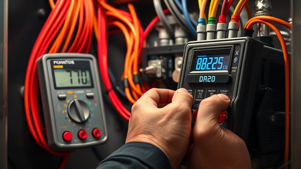 check wiring and grounding