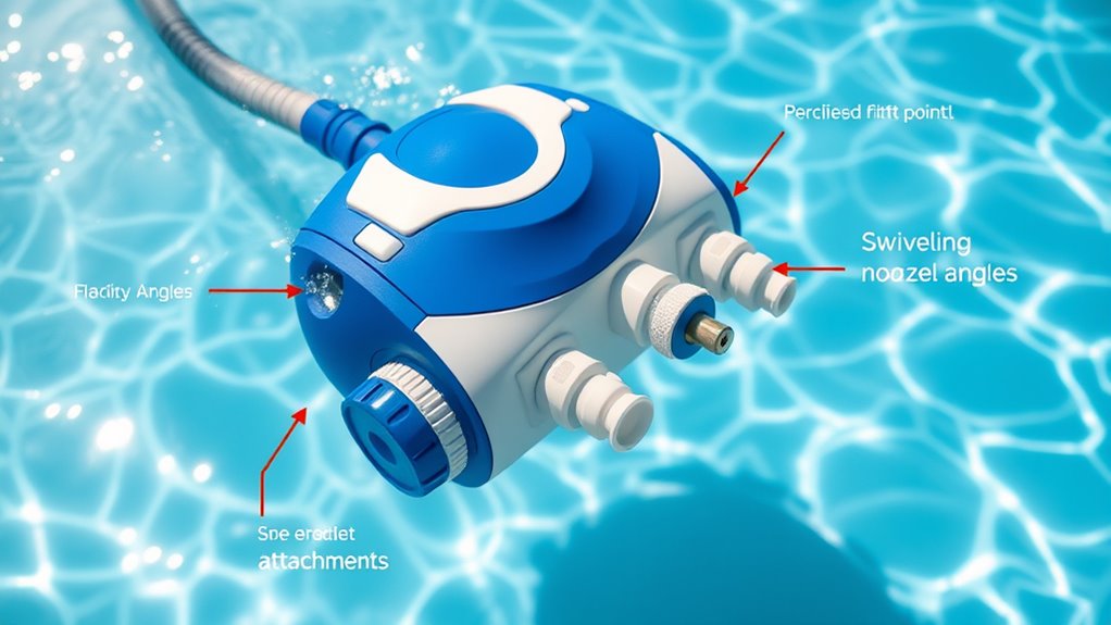 choose correct nozzles attachments