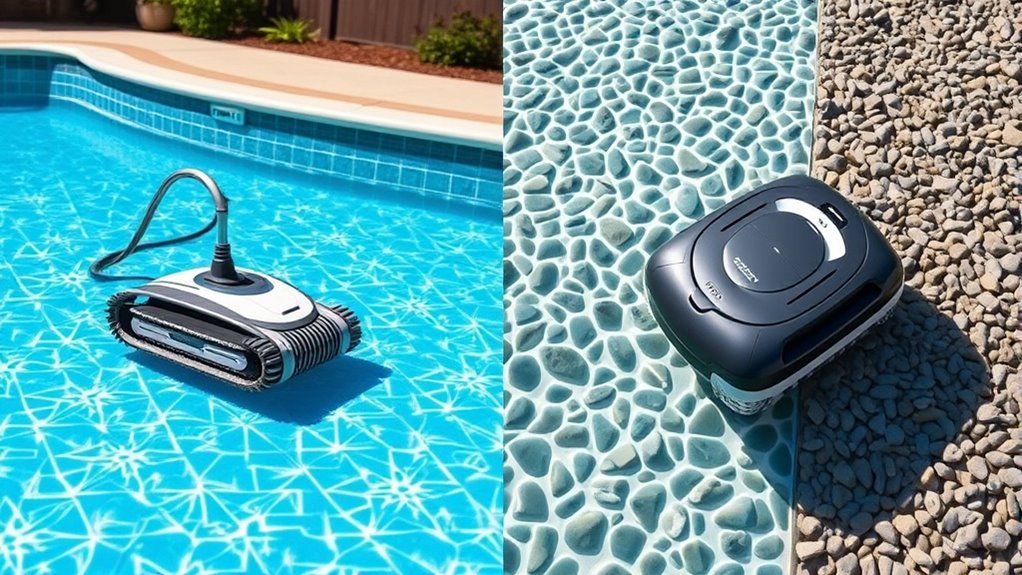 choose suitable pool cleaner