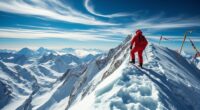 climbing mount everest