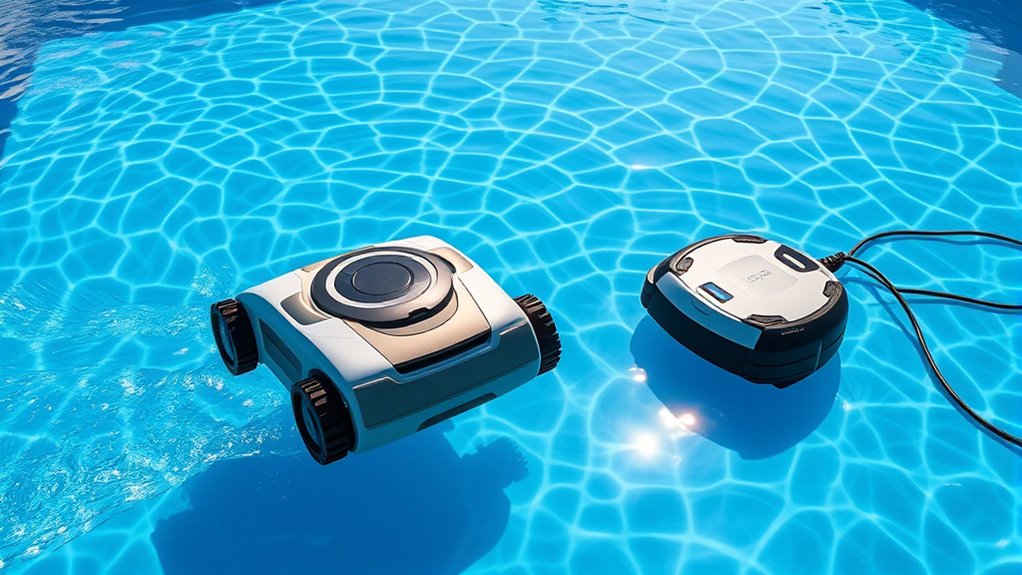 corded power larger pools