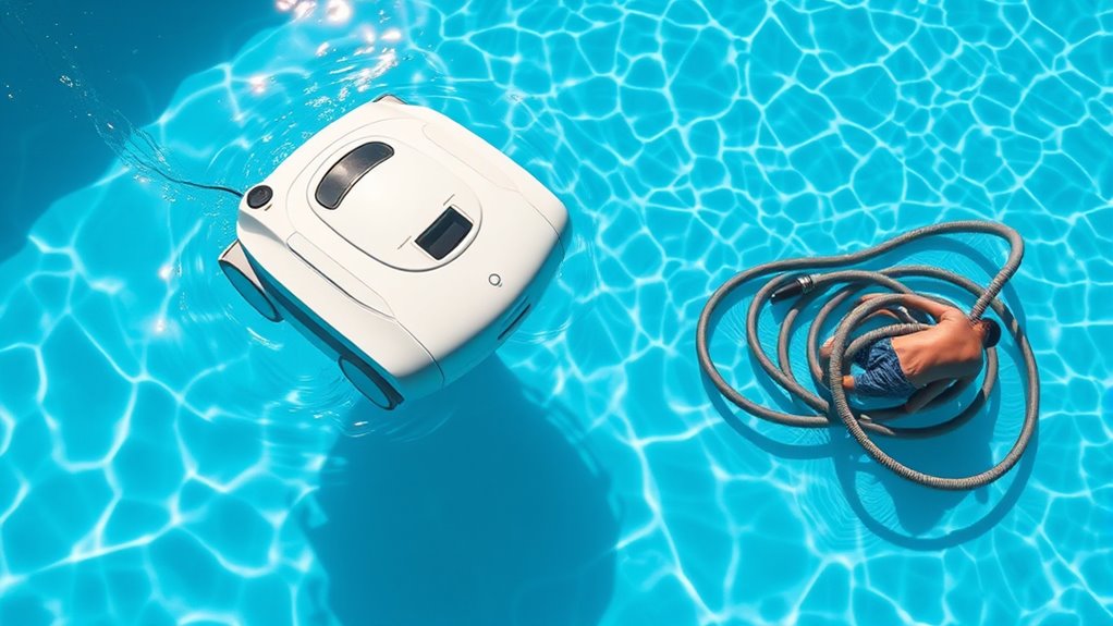 easy pool cleaner setup
