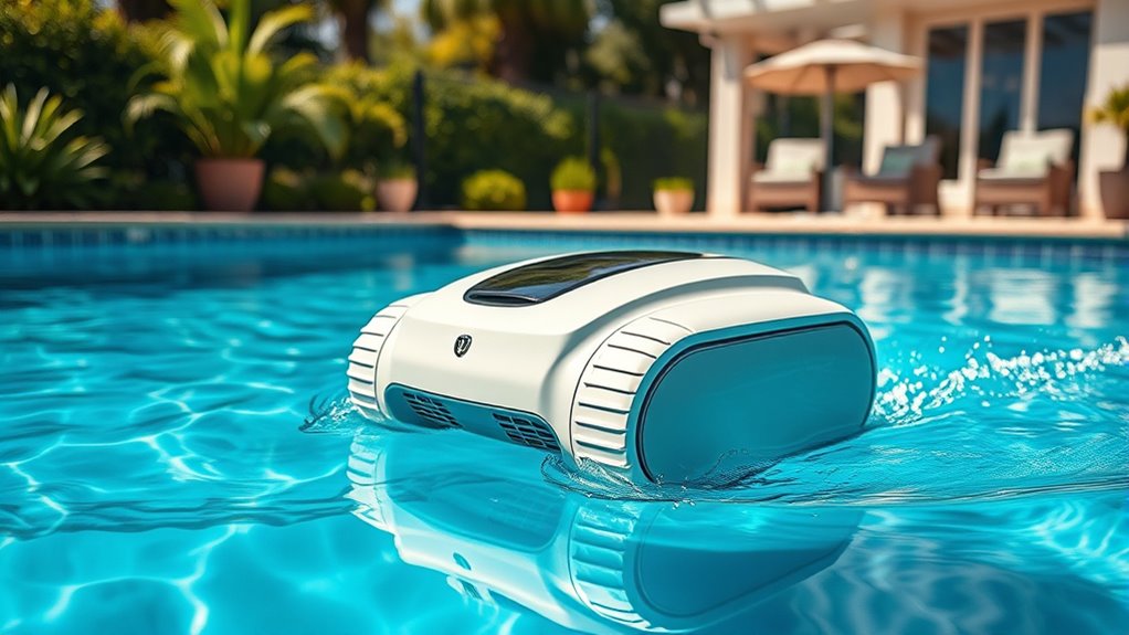 efficient autonomous pool cleaning