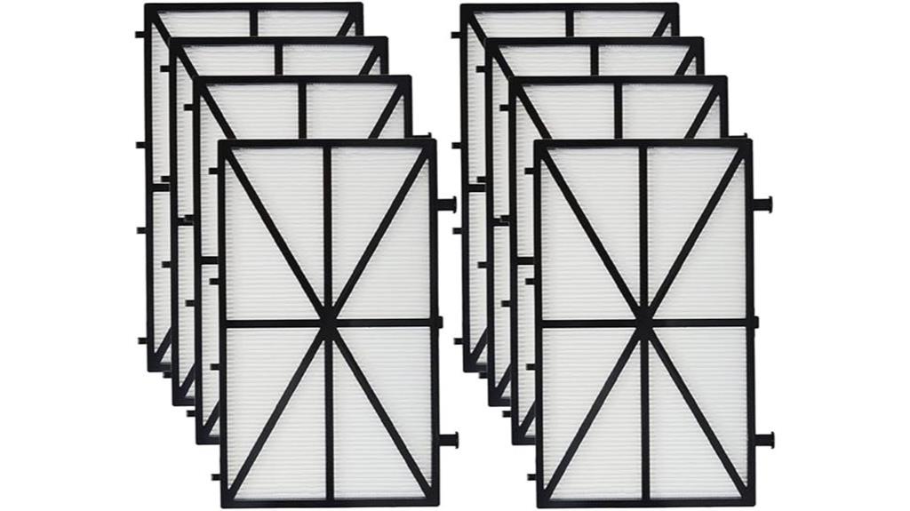eight panel pool filters