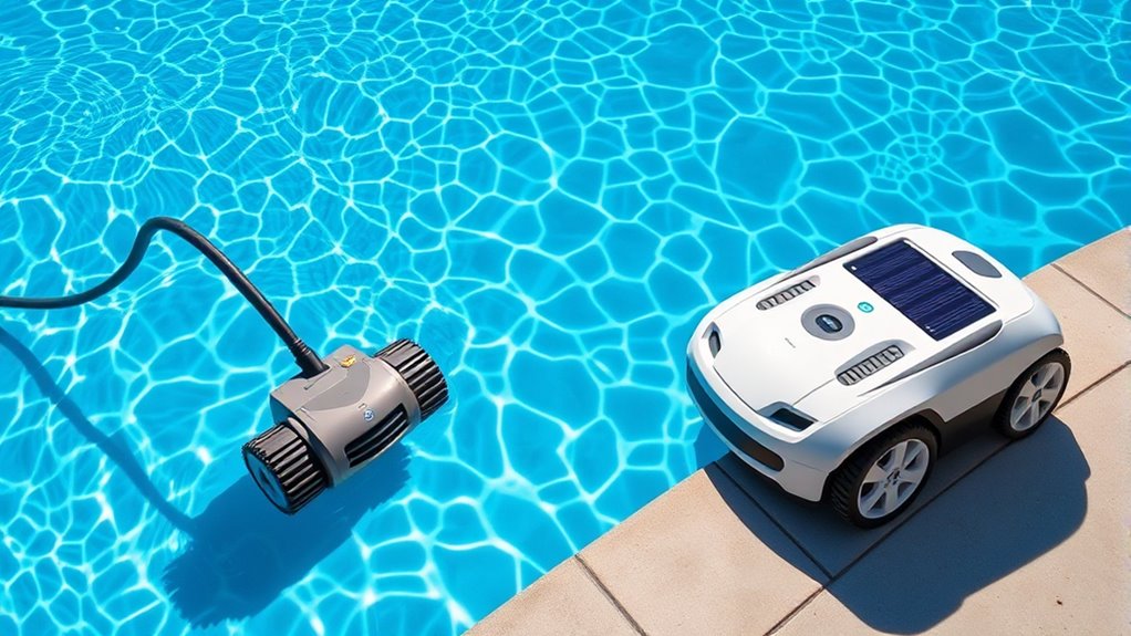 energy efficient pool cleaning