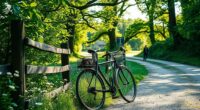 enjoying leisurely journeys