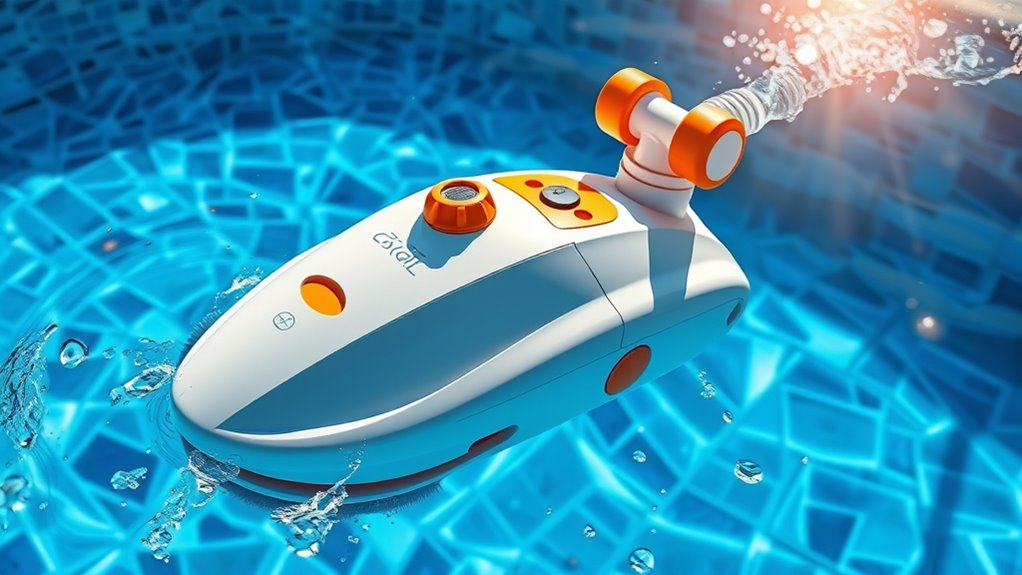 essential suction pool cleaner features