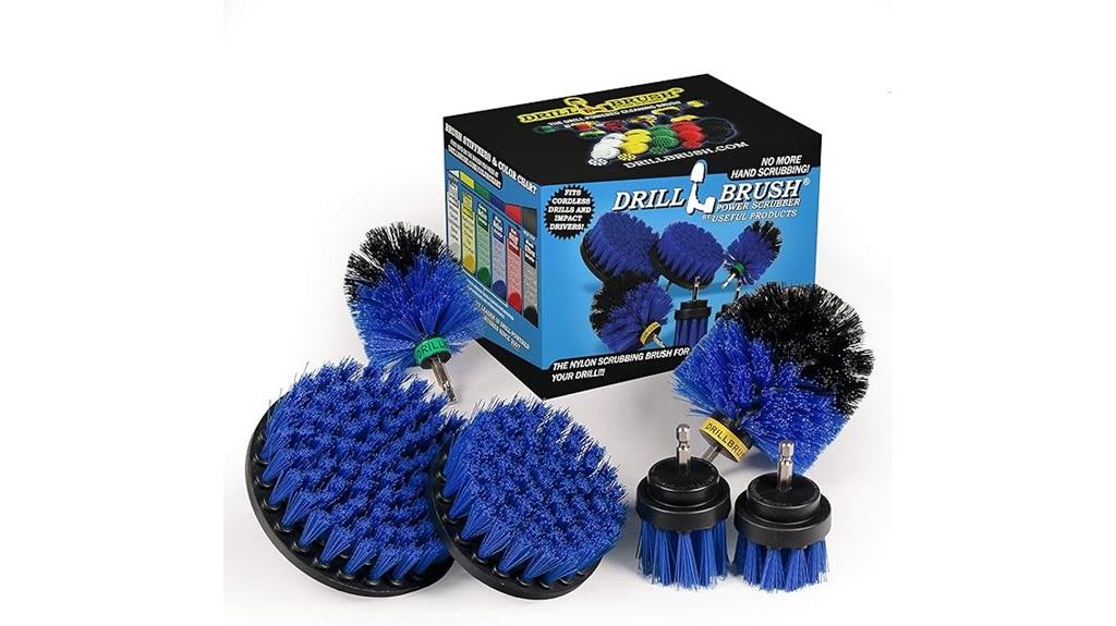 five piece pool brush