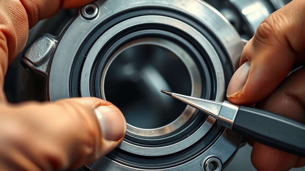 inspect and replace seals