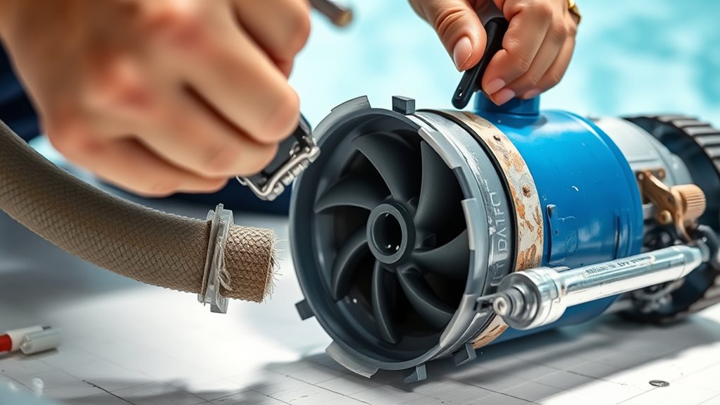 inspect replace lubricate repair