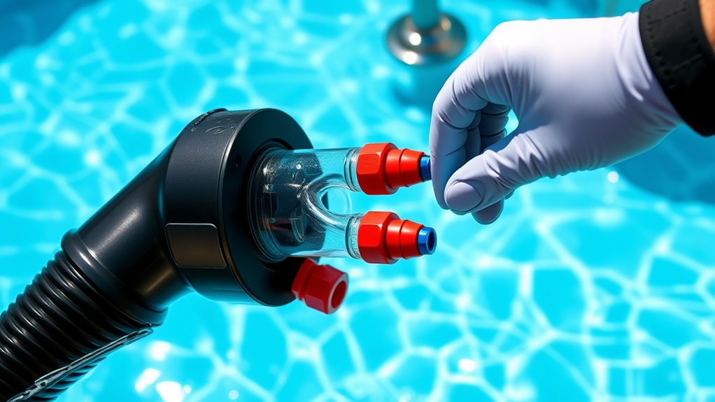 inspect tighten replace hose