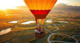 luxury scenic hot air ballooning