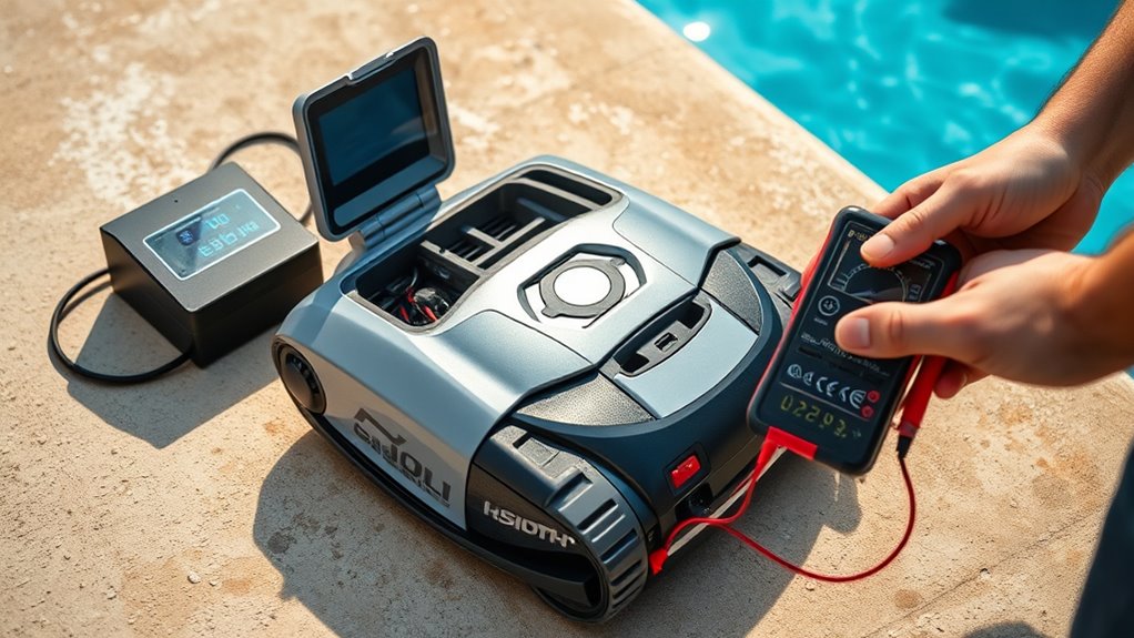 maintain battery and connections