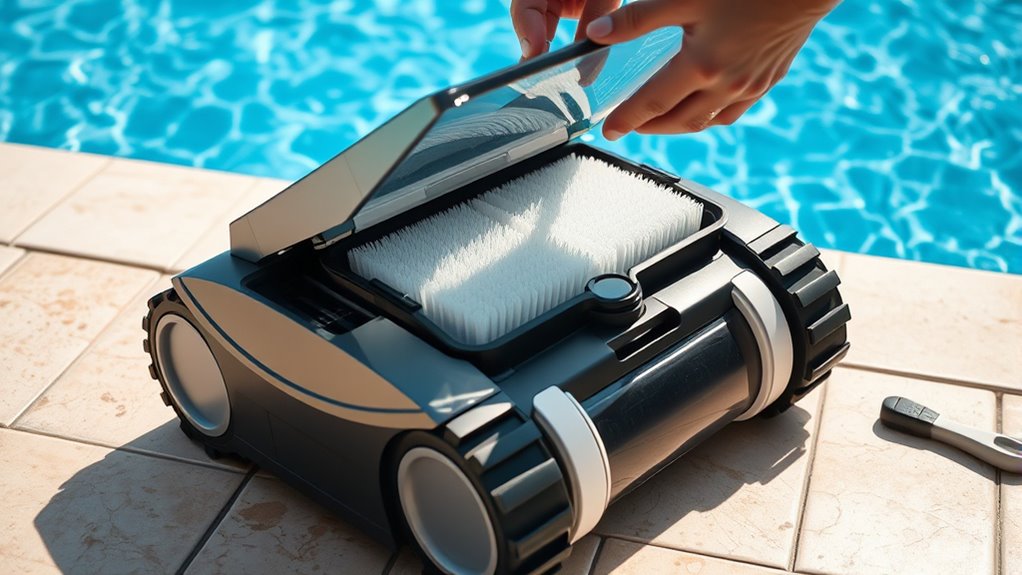 maintain filters and brushes
