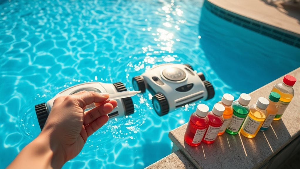 maintain healthy water chemistry