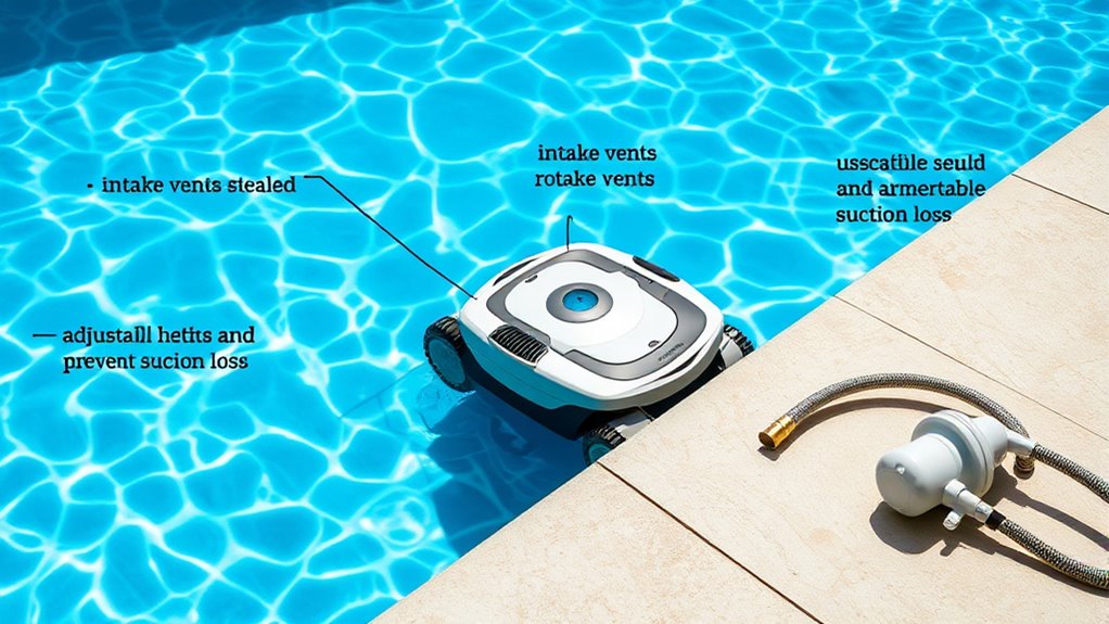 maintain proper seal integrity