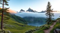 peaceful mountain escapes