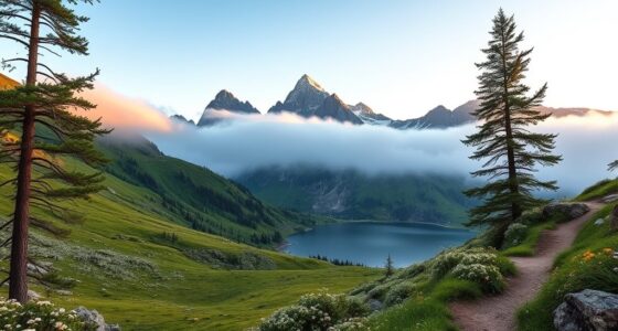 peaceful mountain escapes